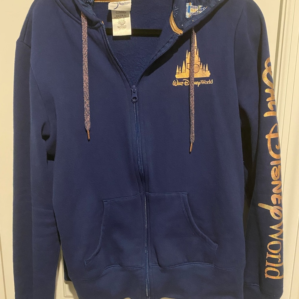 Walt Disney World 50th Anniversary Blue Hoodie